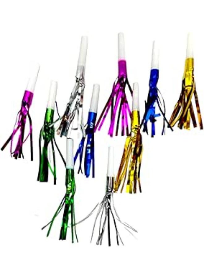 Generic - GTG TOYS Plastic Blow Whistle, 10 Pieces - Multicolor-3 - Image 1