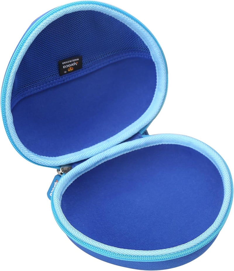 Aproca Blue Hard Storage Case for iClever BTH20  Clever Kids Bluetooth Headphones BTH18 and Accessories - Image 2