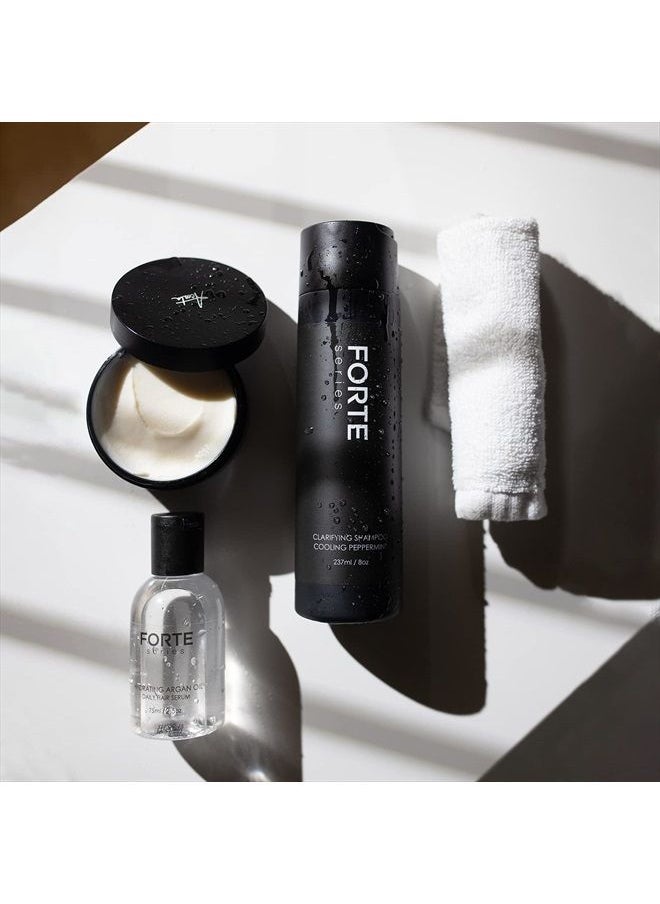 Alex Costa - Clarifying Shampoo for Men by Forte Series | Hydrating & Clarifying Shampoo for Build Up Removal | Hair and Scalp Cleansing Shampoo with a Cooling Sensation | Sulfate & Paraben Free, (8 Oz) - Image 1