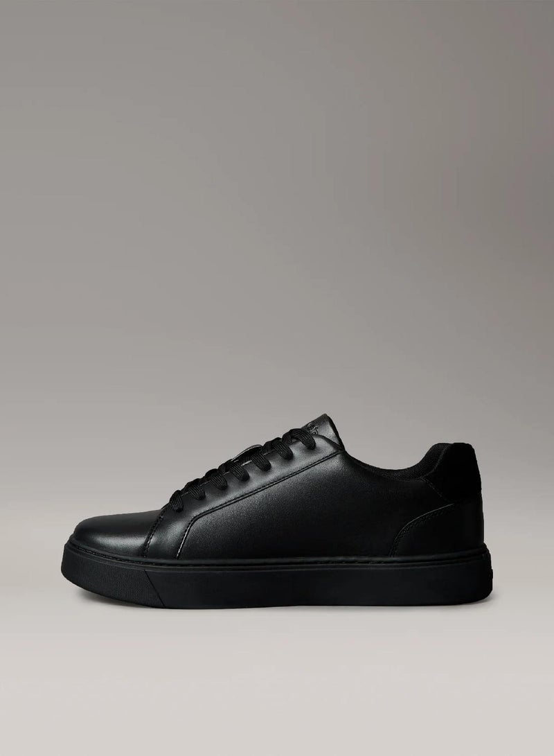 CALVIN KLEIN Smooth Leather Flexible Sole Trainers - Image 5