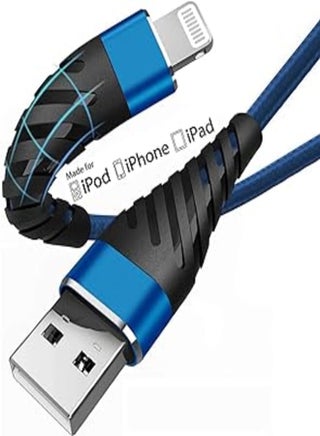 iPhone Charger Cable 3ft for [Apple MFi Certified],(2 Pack) CyvenSmart 3 Foot Lightning Cable Fast Charging Cord 3 Feet for iPhone 11/11 Pro/11 Pro Max/XS/XS Max/XR/X/8/8 Plus/7/7 Plus-Light Blue - pzsku/ZBF9A28D1F81266271494Z/45/_/1713825517/90e0b13e-de69-4eca-bd2b-c1e41cefb3df