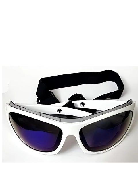 Back of the Head Drawstring Unisex Sports Sunglasses