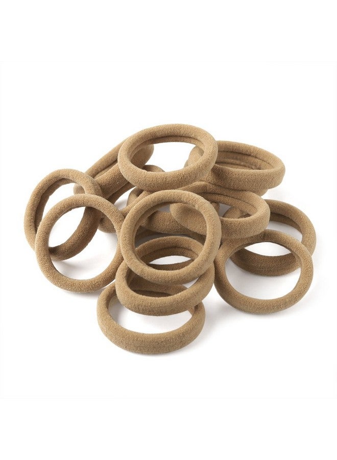 شيما 60 قطعة من ربطات الشعر المرنة المصنوعة من النايلون، أربطة شعر، حبل بدون تجعد، نسيج مرن كبير من القطن قابل للتمدد (60Pcstan(Ht00717)) - Image 1