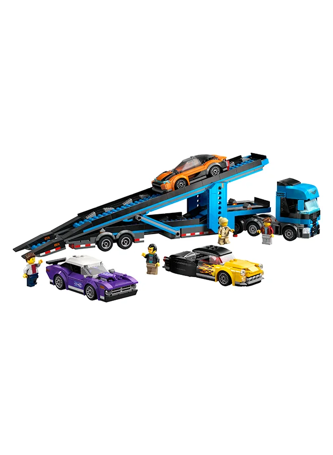 ليغو شاحنة نقل السيارات ذات السيارات الرياضية 60408 من LEGO® City