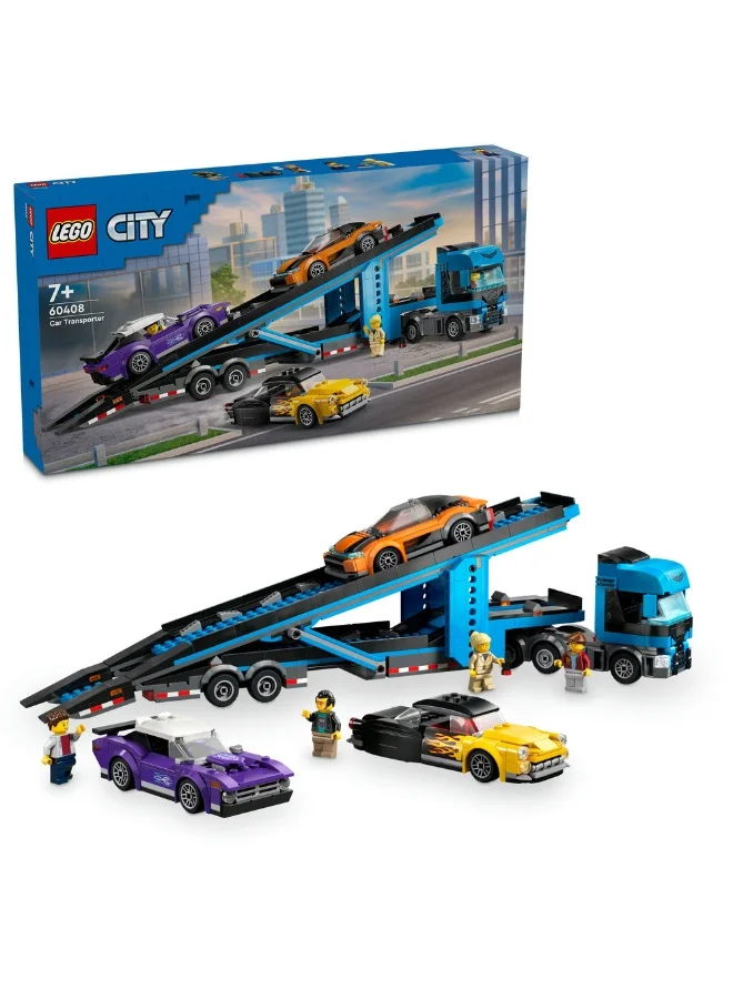 LEGO City Car Transporter Truck with Sports Cars 60408 (998) Pieces