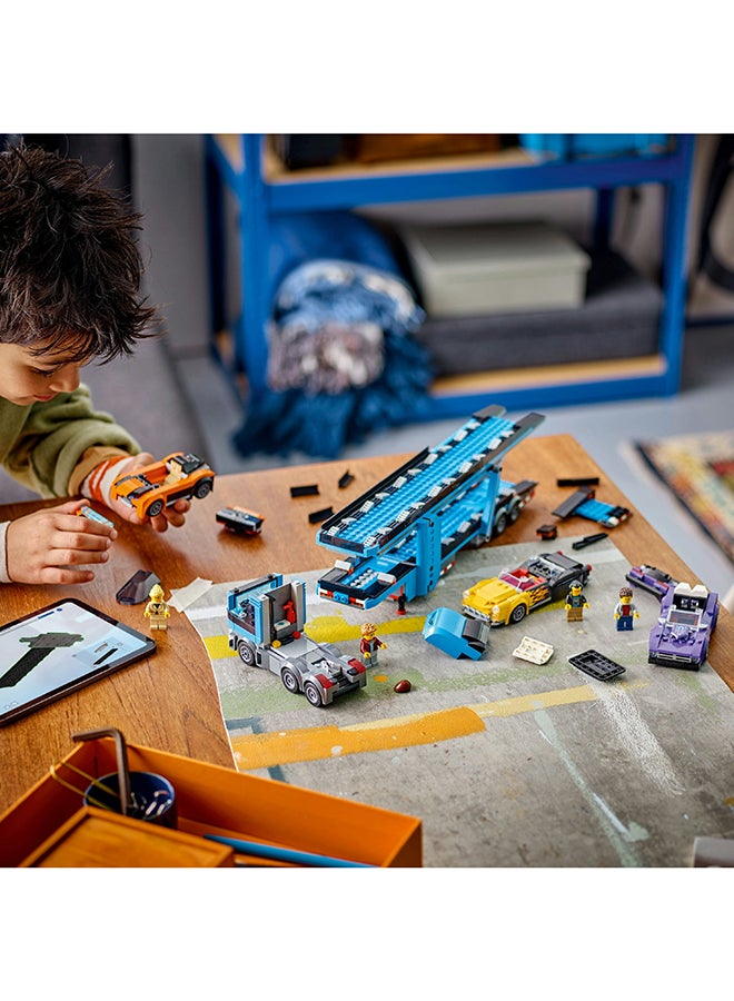 LEGO City Car Transporter Truck with Sports Cars 60408 (998) Pieces - Image 4