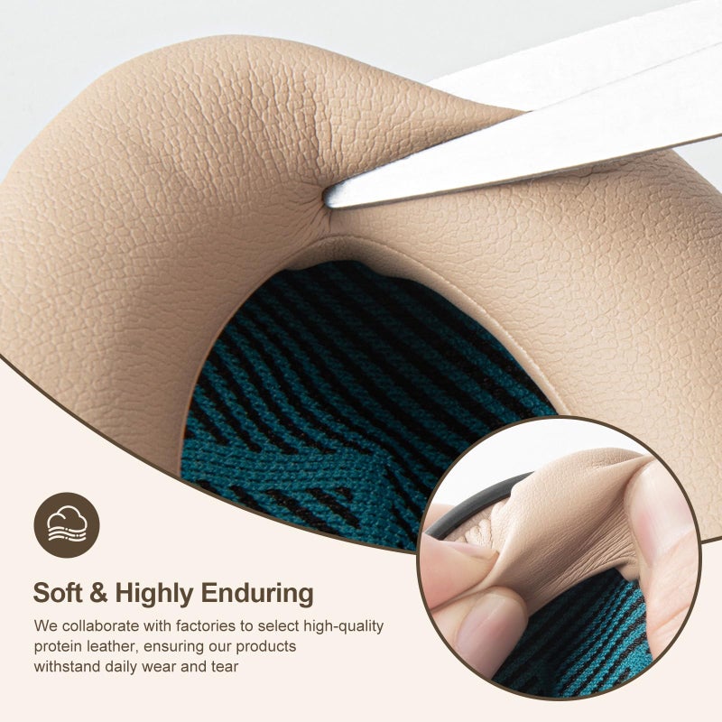 Aurivor Replacement Ear-Pads Cushions for Bose QuietComfort (QC) 35 35ii 25 15 2 and More Headphones, Upgraded Covers with Soft Protein Leather, Reinforced Sealing, Optimized Memory Foam (Brown) - Image 4