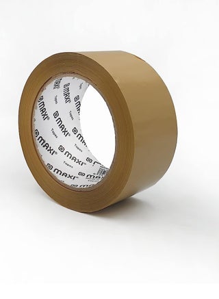 6-Piece 2 Inch Brown Packing Tape 100 Yards - view 2
