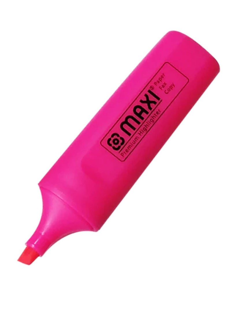 10-Piece Highlighter Pink