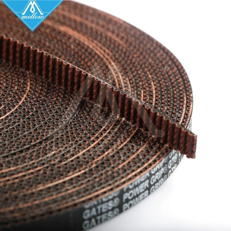 ميلو إلكترونيات Mellow Gates LL-2GT GT2 Timing Belt, 6mm 9mm 10mm Width, for 3D Printer Motion Systems - Image 4