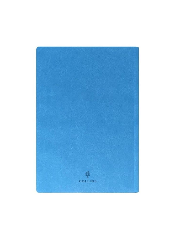 Collins - Edge Rainbow - 2026 12 Month Calendar Year Planner, Day-To-Page with 1/2 Hourly Appointments Diary, A5 Soft Cover - Blue (ED151.U57-26) - Image 3