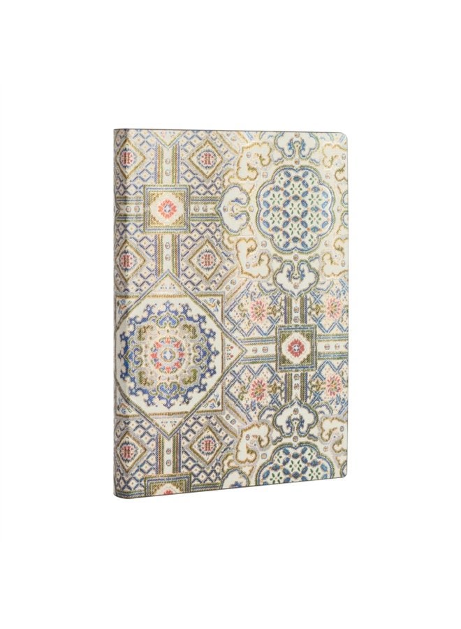 Ashta Sacred Tibetan Textiles Midi Unlined Journal - Hardback
