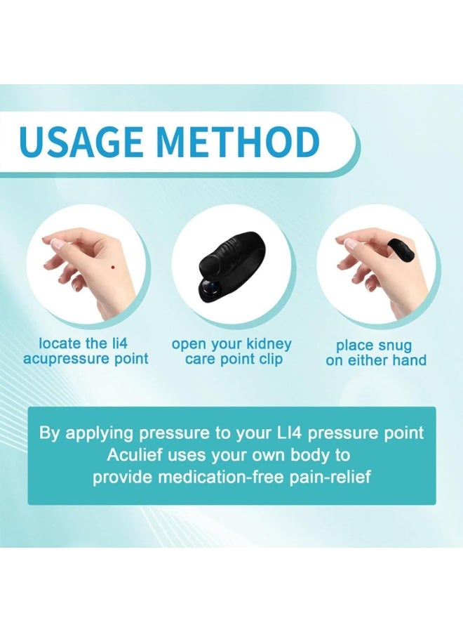 SYOSI Prostate Care Point Clip for Prostate Health Acupressure Hand Pressure Point Clip for Natural Relief of Prostate Discomfort Easy to Use and Portable (1) - Image 5