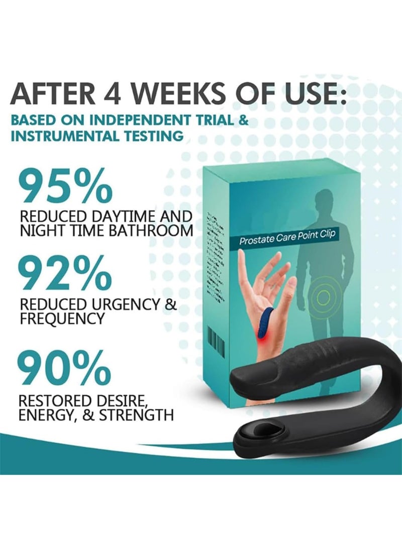 SYOSI Prostate Care Point Clip for Prostate Health Acupressure Hand Pressure Point Clip for Natural Relief of Prostate Discomfort Easy to Use and Portable (1) - Image 3