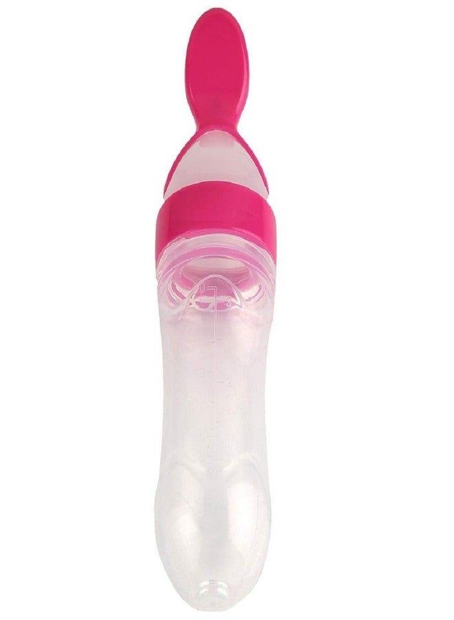 Lappu Baby Silicone Food Feeder 90 ml(Color May Vary) with Silicone Baby Food Fruit Teething Feeder Pacifier Nibbler for Vegetables/Fruits (Yellow) - Image 3