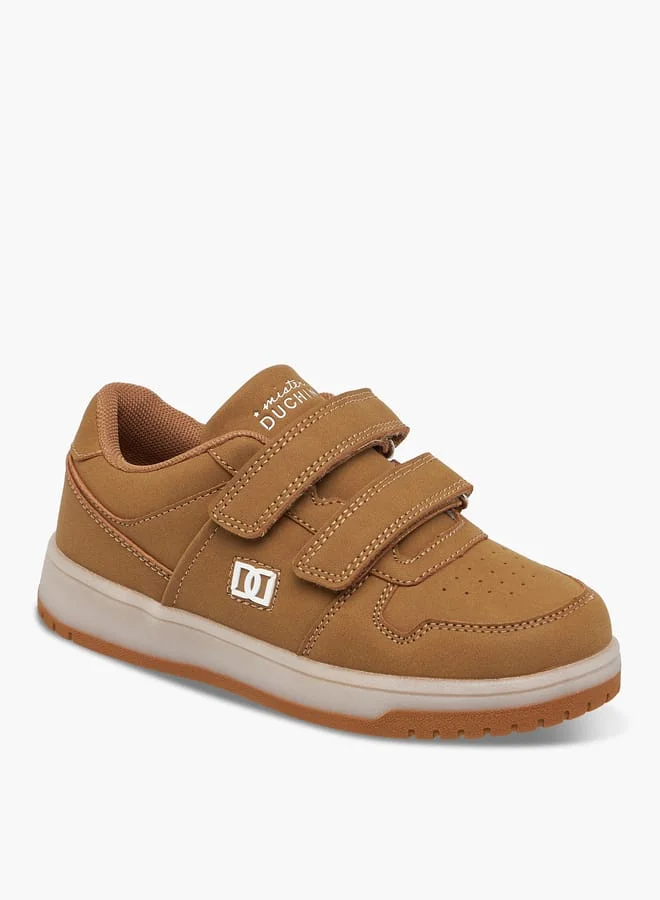 سيد دوتشيني Boys Panelled Sneakers with Hook and Loop Closure
