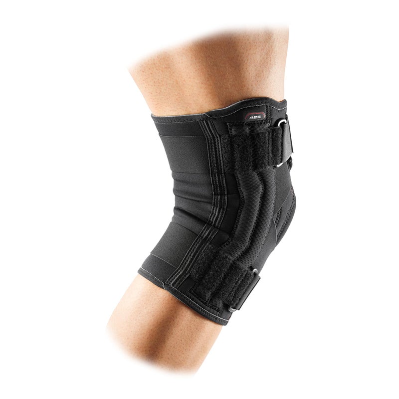 McDavid Knee Brace Support with Side Stays, Compression Knee Sleeve & Cross Straps for Patellar Tendon Support, Tendonitis, Arthritis Pain Relief, Recovery, Knee Brace for Men and Women - Image 5