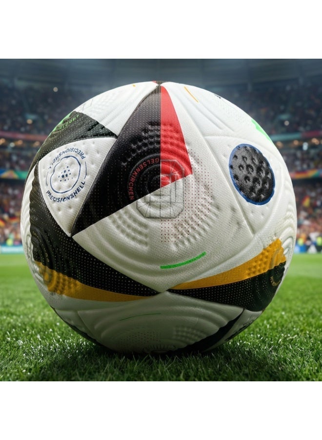 Football Soccer Ball | Eur 2024 Ball | With Air | Thermal Bonded | Eur 2024| Size 5 - Image 4