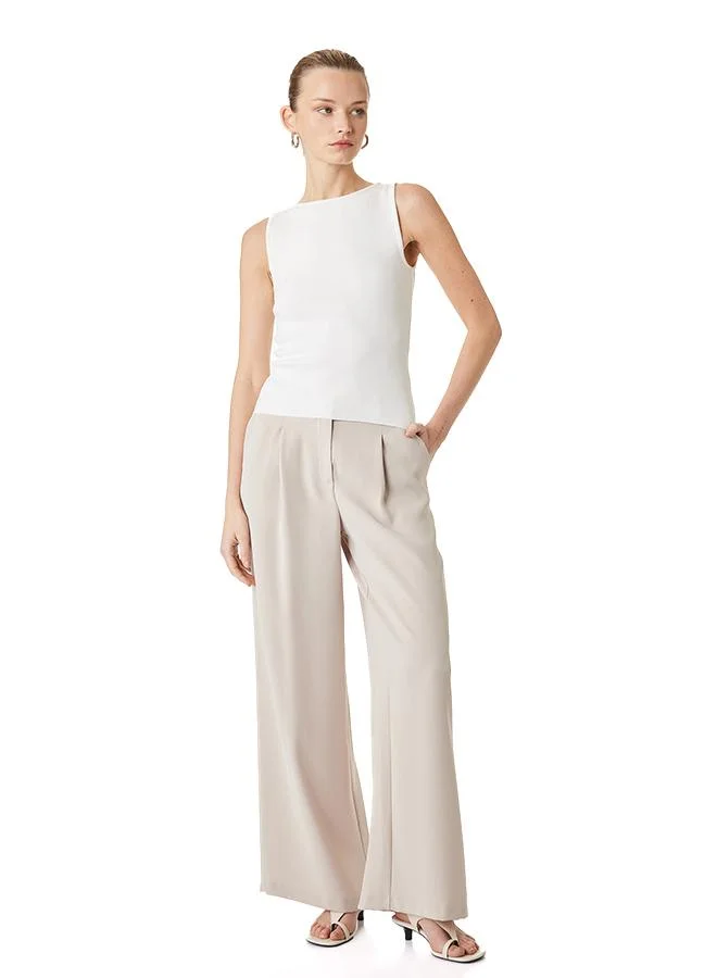 كوتون Wide Leg Pants