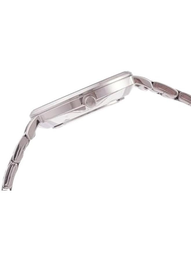 لوراس ساعة يد انالوج كوارتز ستانلس ستيل بمينا أشعة الشمس باللون الأزرق الداكن للنساء Rg299Sx9 - Image 3