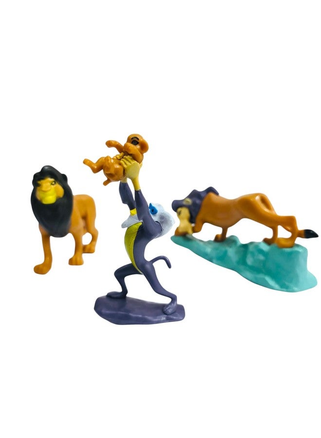 Tinion || Lion King Character Set Action Figure Toy Set, Simba, Scar, Timon and Pumbaa, 6 Piece Collection for Home Decor, Office Desk, Gifting & Study Table (Pack of 6)(Height 6-9 Cm) - Image 3