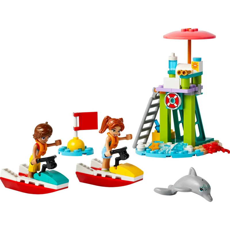 LEGO Friends Beach Water Scooter Lifeguard Toy 42623 (84) Pieces