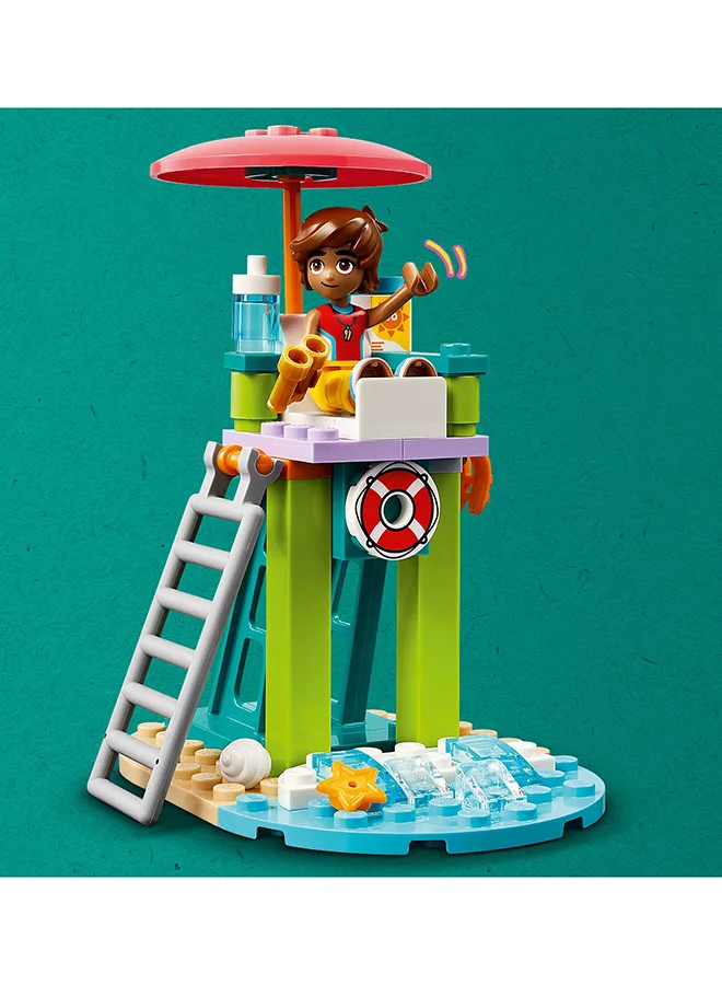 LEGO Friends Beach Water Scooter Lifeguard Toy 42623 (84) Pieces