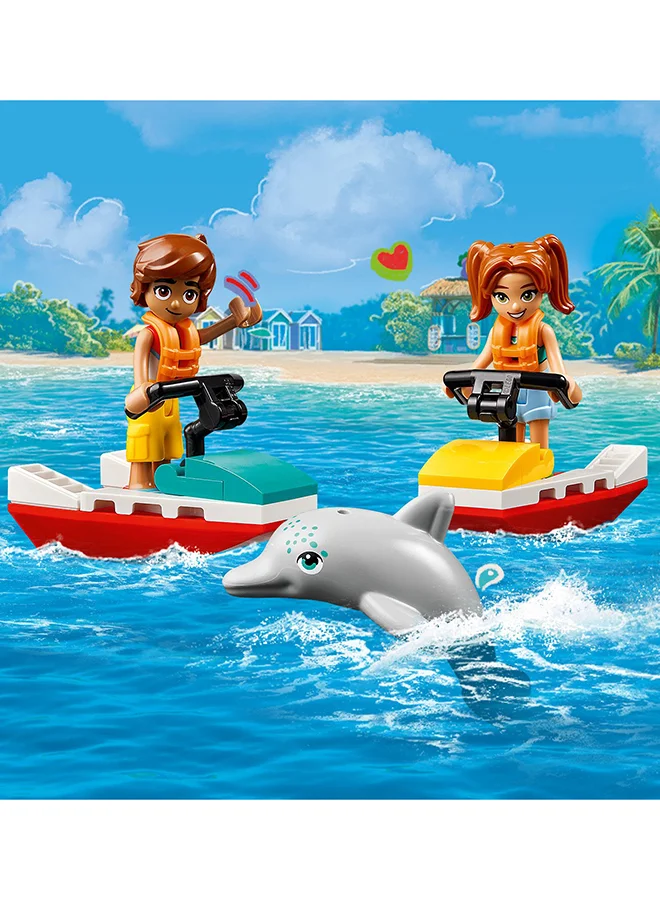 LEGO Friends Beach Water Scooter Lifeguard Toy 42623 (84) Pieces