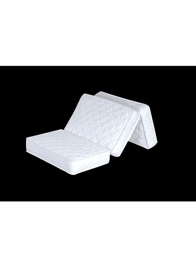 Homegenie Recta Tri Folding Mattress With Soft Foam(90x180x10)