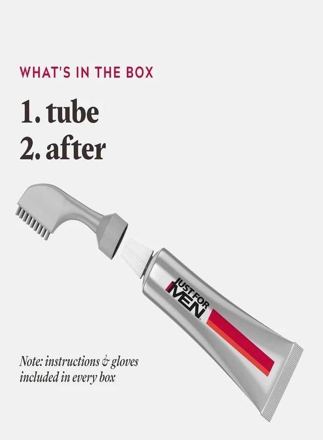 Just For Men Ultra Dark Brown Hair Color A45 Ammonia Free Easy Comb Applicator Covers Grey Hair Natural Look Long Lasting Results for Men Hair Dye 10 Minute Quick Application Soft Smooth Hair upto 6 Weeks Coverage - Image 5