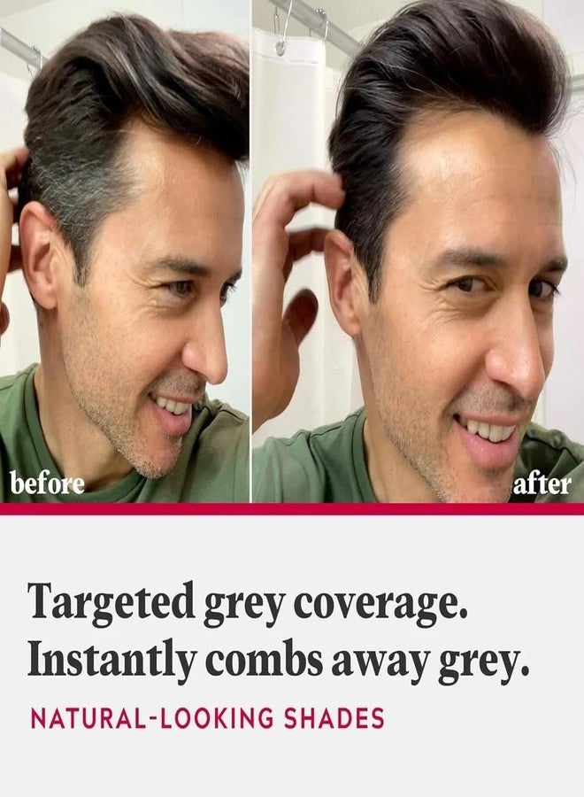 Just For Men Ultra Dark Brown Hair Color A45 Ammonia Free Easy Comb Applicator Covers Grey Hair Natural Look Long Lasting Results for Men Hair Dye 10 Minute Quick Application Soft Smooth Hair upto 6 Weeks Coverage - Image 2