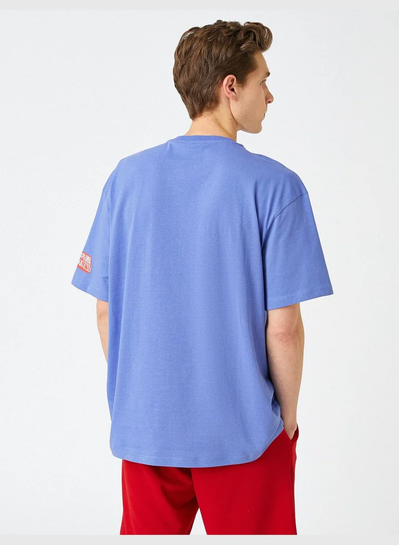 KOTON Marvel Oversized T-Shirt Licenced Printed