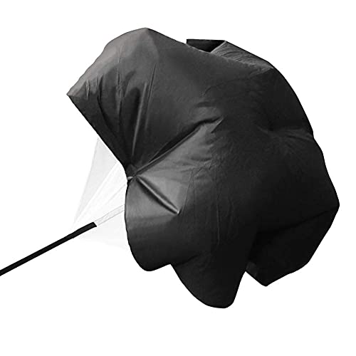 KEYPOWER Running Speed Training 56" Parachute with Adjustable Strap Speed Chute Resistance Running Parachute for Adults - Image 3