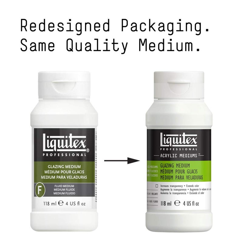 Liquitex ليكوتيكس ميديا سائلة احترافية، 118 مل (4 أونصات)، ميديا للتزجيج - Image 2