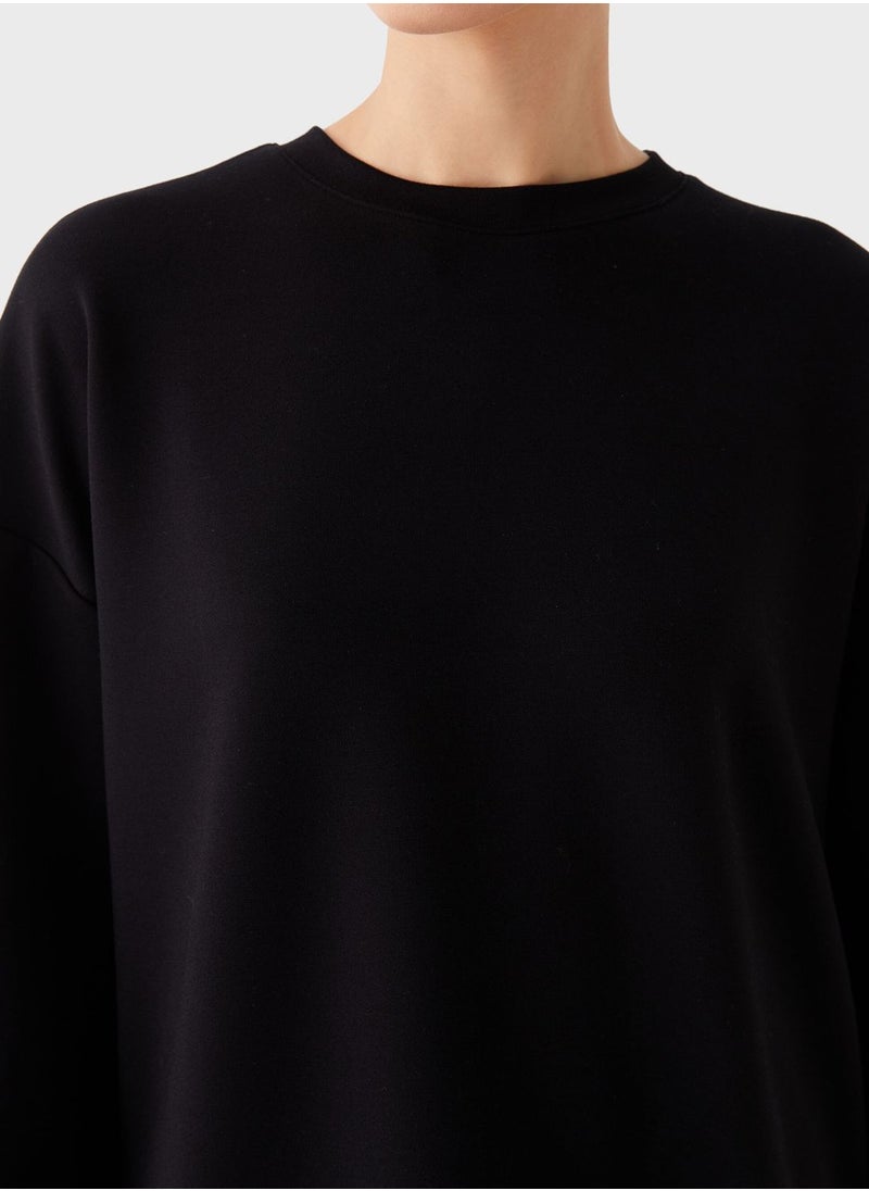 LC WAIKIKI - Crew Neck Oversized Tunic - Image 1