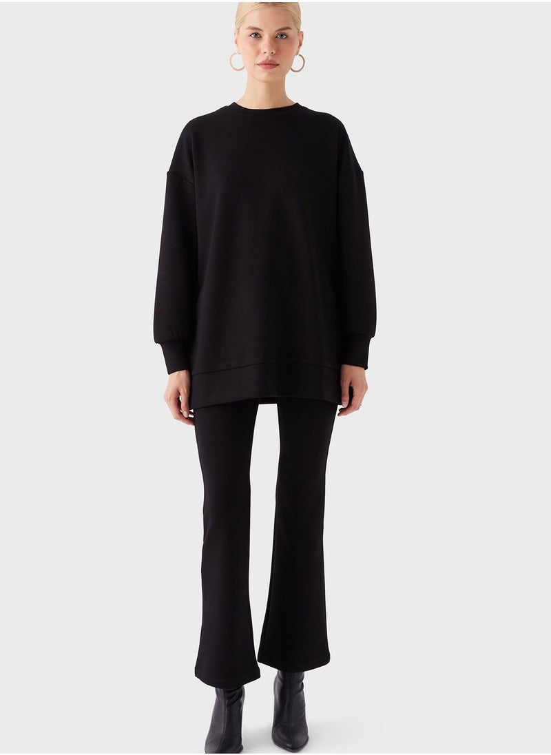 LC WAIKIKI - Crew Neck Oversized Tunic - Image 1