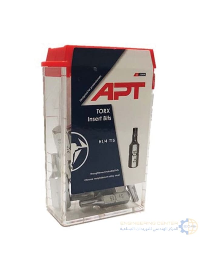 APT T15 25mm Star Head Screwdriver Bit