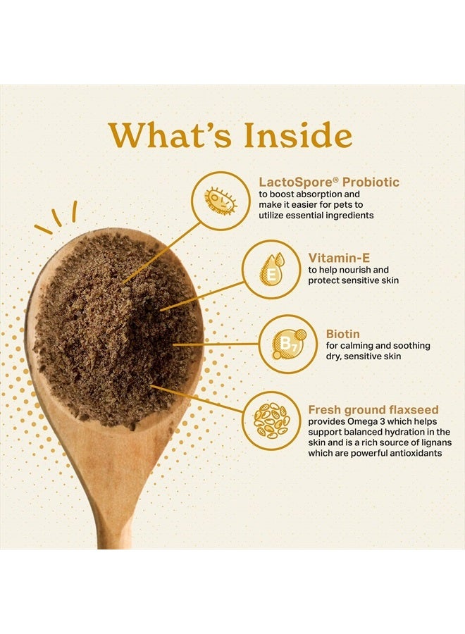 The Missing Link Original All Natural Superfood Dog Supplement- Balanced Omega 3 & 6 to support Healthy Skin & Coat – Skin & Coat Formula – 1 lb. - Image 3