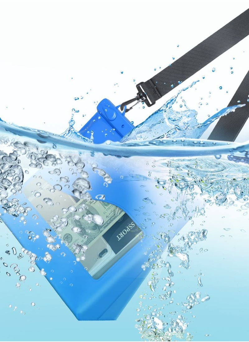 Gerenic Waterproof Dry Bag with Shoulder Strap for Swimming, Boating, Traveling, Snorkeling, Kayaking, Fishing, Diving, Hiking, Camping and more  - Image 2