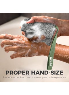 zomchi ZOMCHI 2 Pieces Soap Bags, Soap Savers for Bar Soap for Deep Exfoliating,Soap Sock for Use in Shower  - Image 3