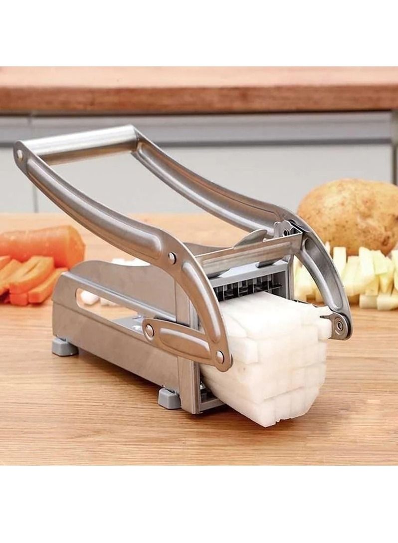 Professional French Fries Cutter Vegetable Slicer Machine Stainless Steel Potato Cutter Dicing Device  - Image 2