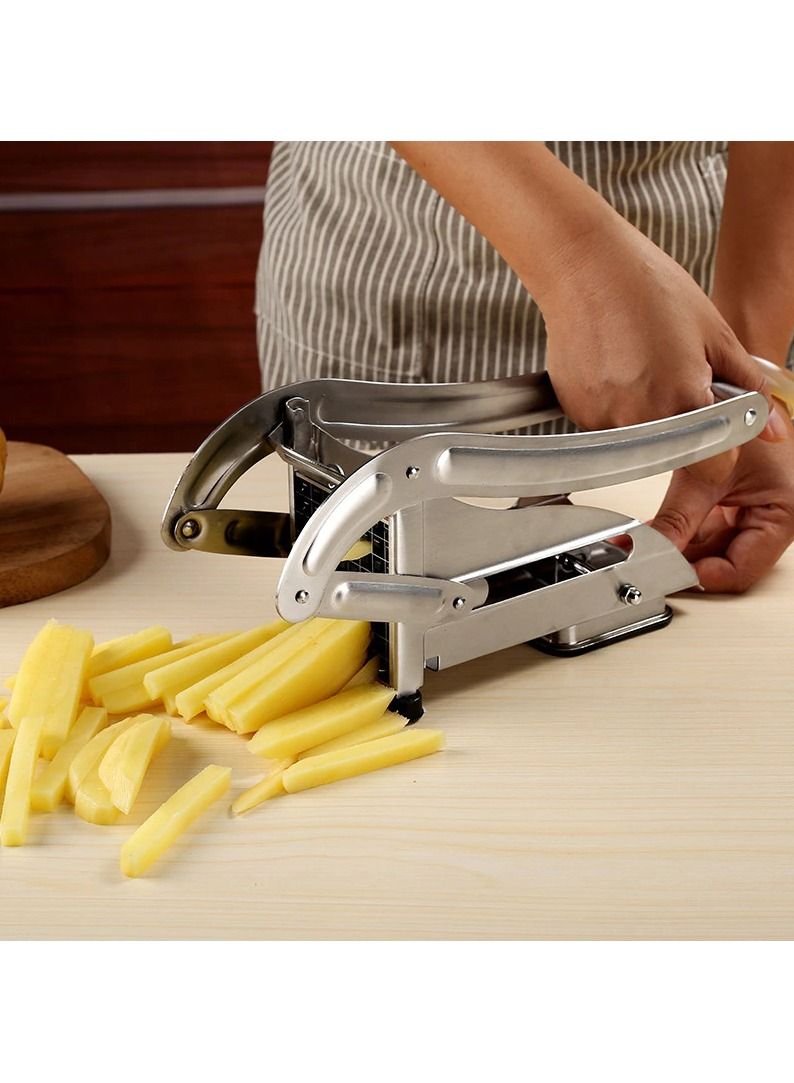 Professional French Fries Cutter Vegetable Slicer Machine Stainless Steel Potato Cutter Dicing Device  - Image 1