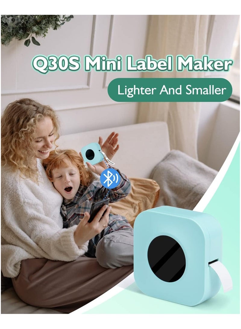Phomemo Q30S Mini Label Maker, Bluetooth Wireless Thermal Printer, Handheld Labeler, Pink - Image 4