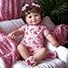 JIZHI Lifelike Reborn Baby Dolls 20InchReal Baby Feeling RealisticNewborn Baby Doll Adorable Smiling Real Life Baby Dolls with Gift Box for Kids Age 3 - Image 3