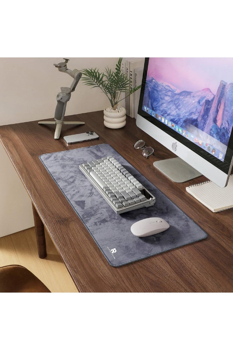 وسادة ماوس كبيرة ممتدة للألعاب بقاعدة مطاطية غير قابلة للانزلاق وسادة ماوس للمكتب ووسادة مكتب وسطح قماشي ناعم ووسادات ماوس للوحة المفاتيح لأجهزة الكمبيوتر (800 * 300 * 3 مم) - view 2