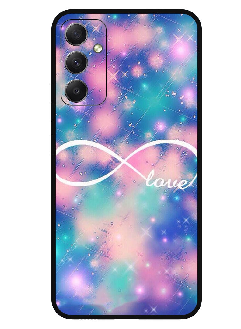 Theodor Protective Case Anti Scratch Shock Proof Bumper Cover For Samsung Galaxy A24 4G Love Infinity - Image 1