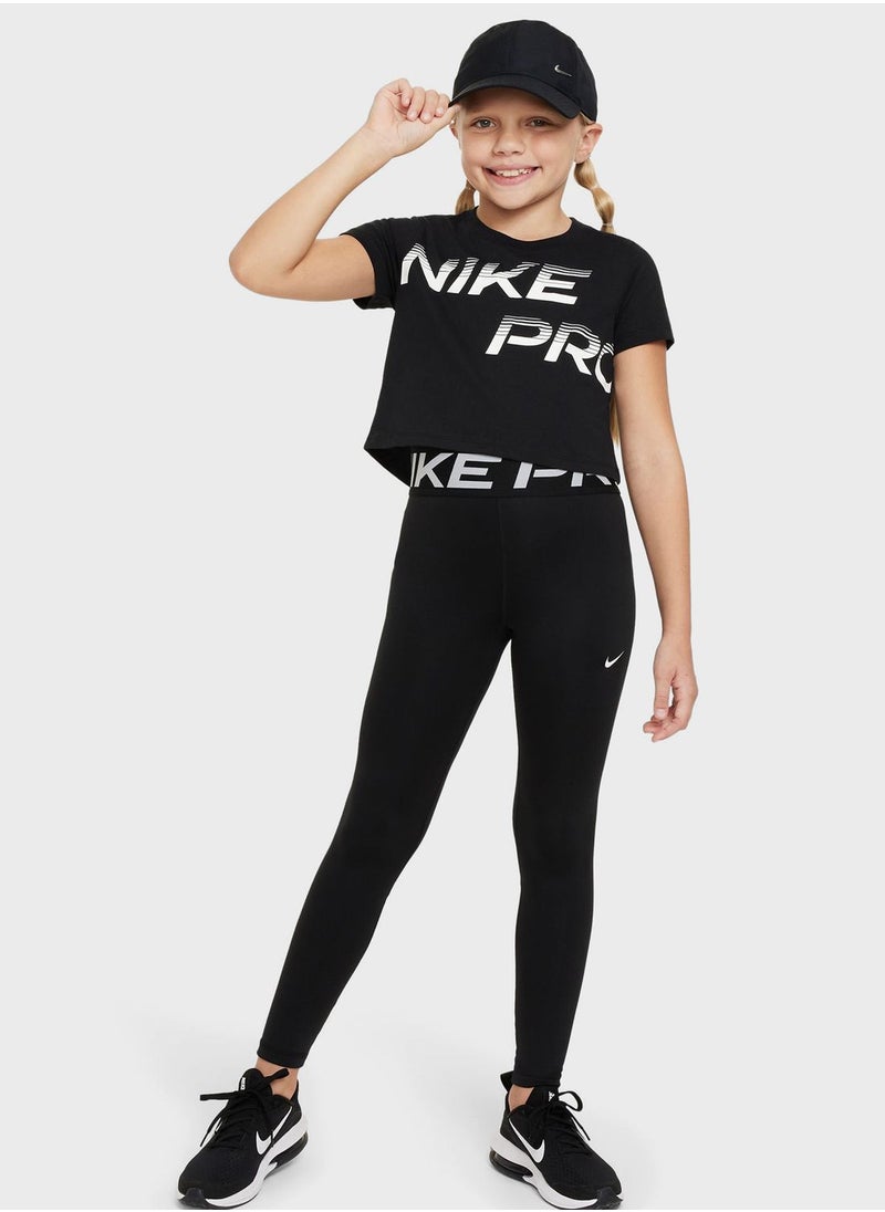 Nike - Youth Dfct Cropped T-Shirt - Image 1