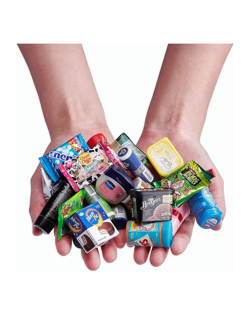 5 Surprise - Mini Brands 2 Pack Series 1 by ZURU Mystery Real Miniature Collectible Toy Capsule PVC Tube Packaging Gold - Image 1