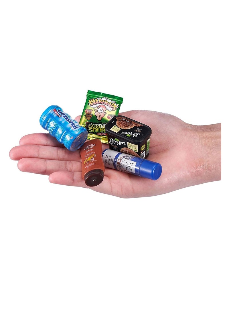 5 Surprise - Mini Brands 2 Pack Series 1 by ZURU Mystery Real Miniature Collectible Toy Capsule PVC Tube Packaging Gold - Image 1