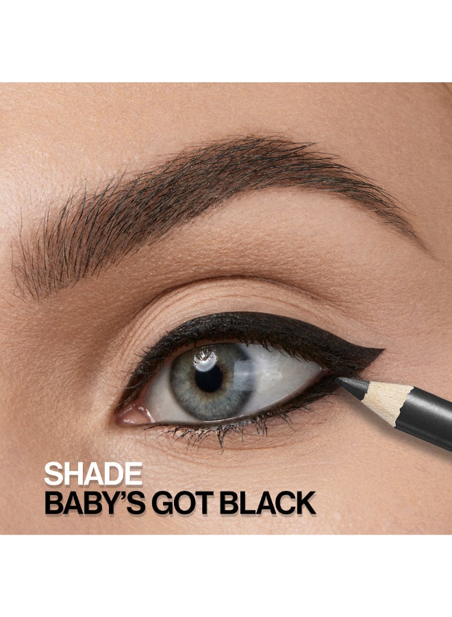 Wet N Wild Color Icon Kohl Liner Pencil 601A Baby's Got Black - Image 5